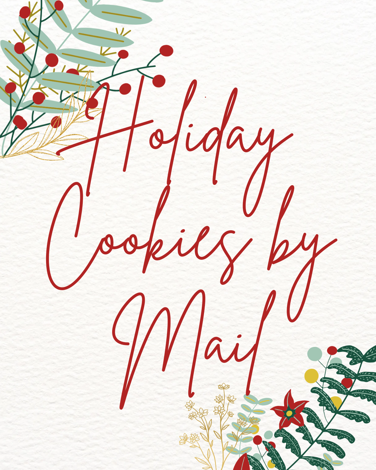 Holiday Cookies by Mail