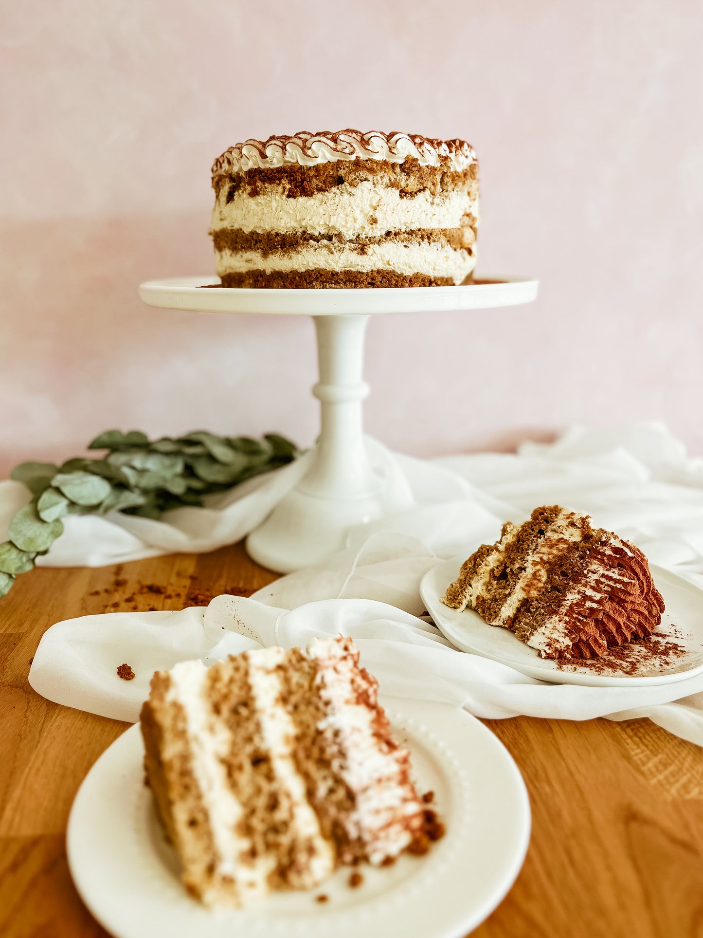 Gingerbread Eggnog Tiramisù