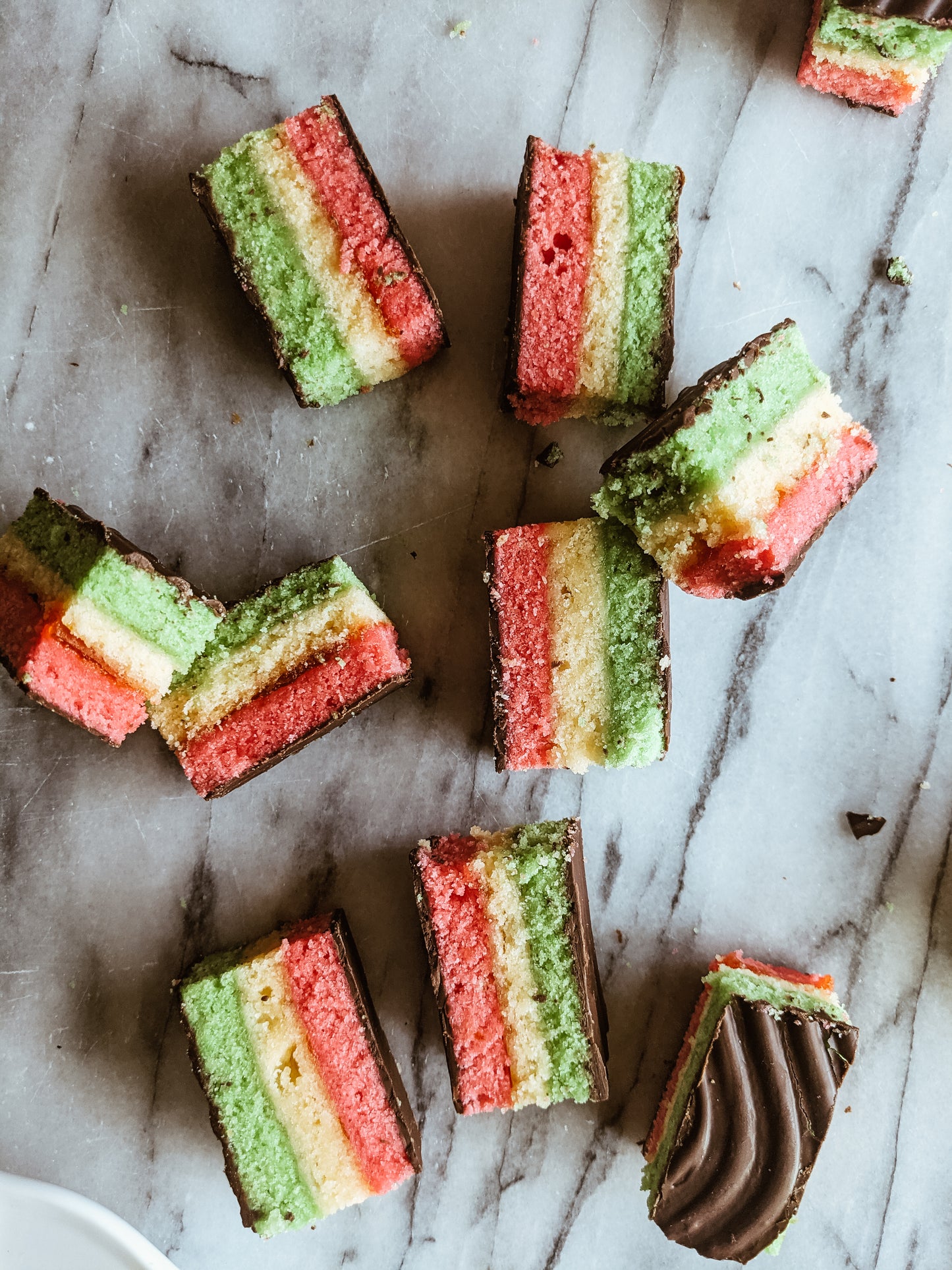 Italian Rainbow Cookies (Christmas)