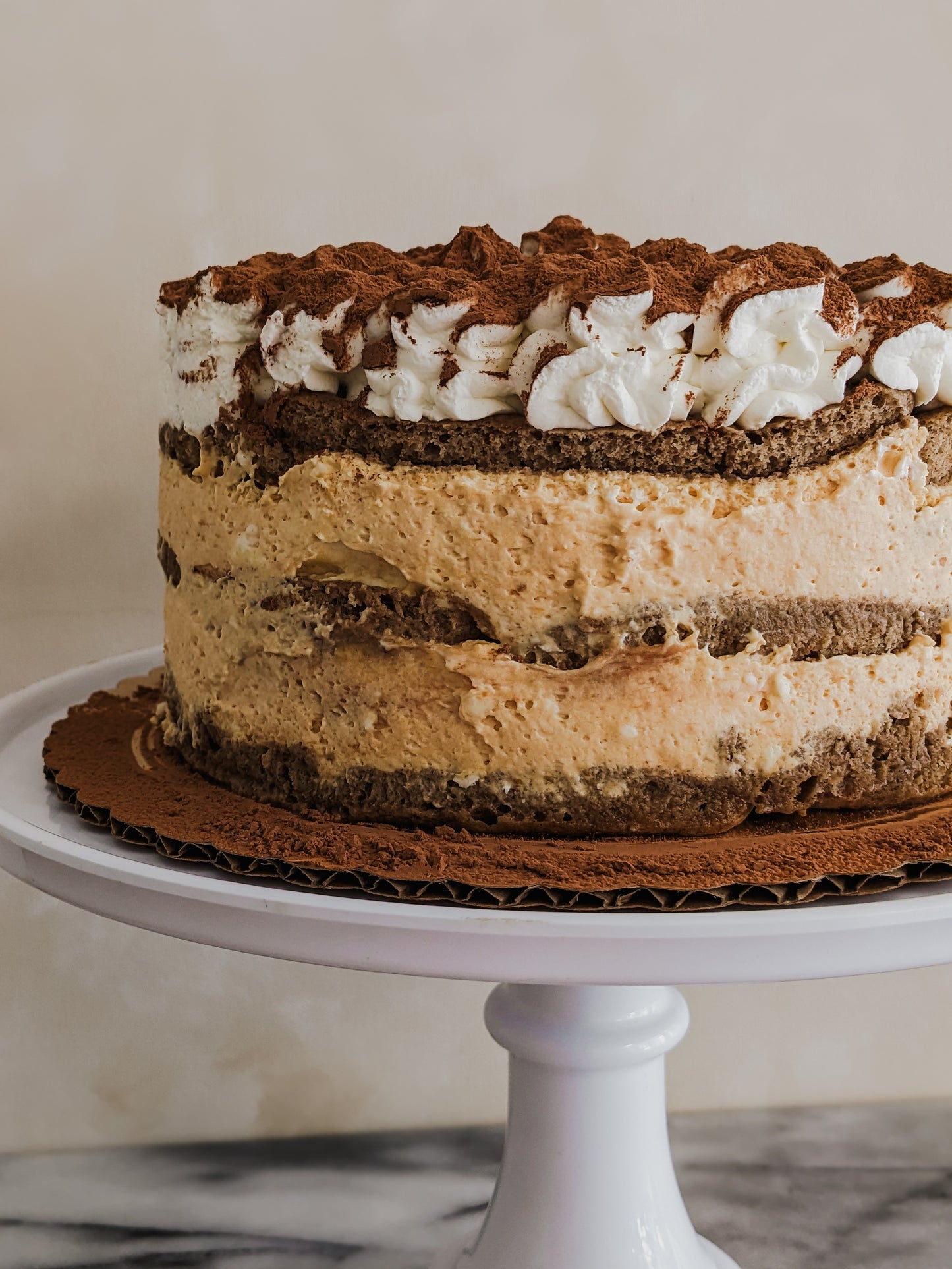 Pumpkin Salted Caramel Tiramisù