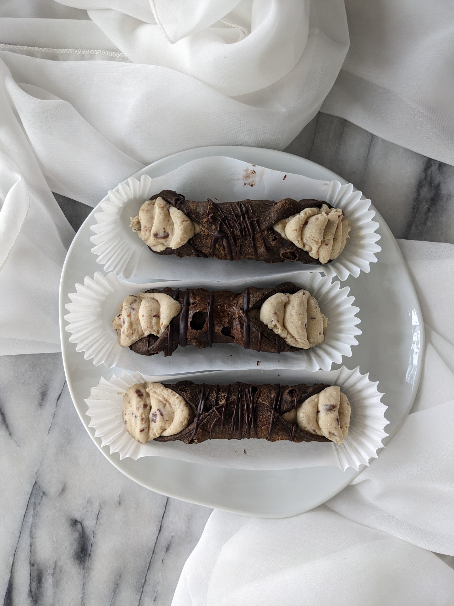 Sticky Toffee Pudding Cannoli