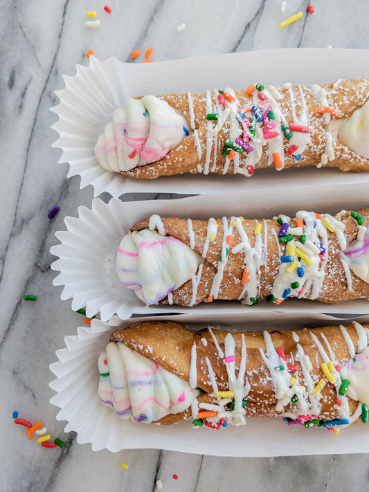 Birthday Cake Cannoli