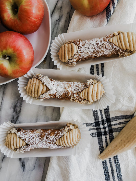 Apple Cider Donut Cannoli