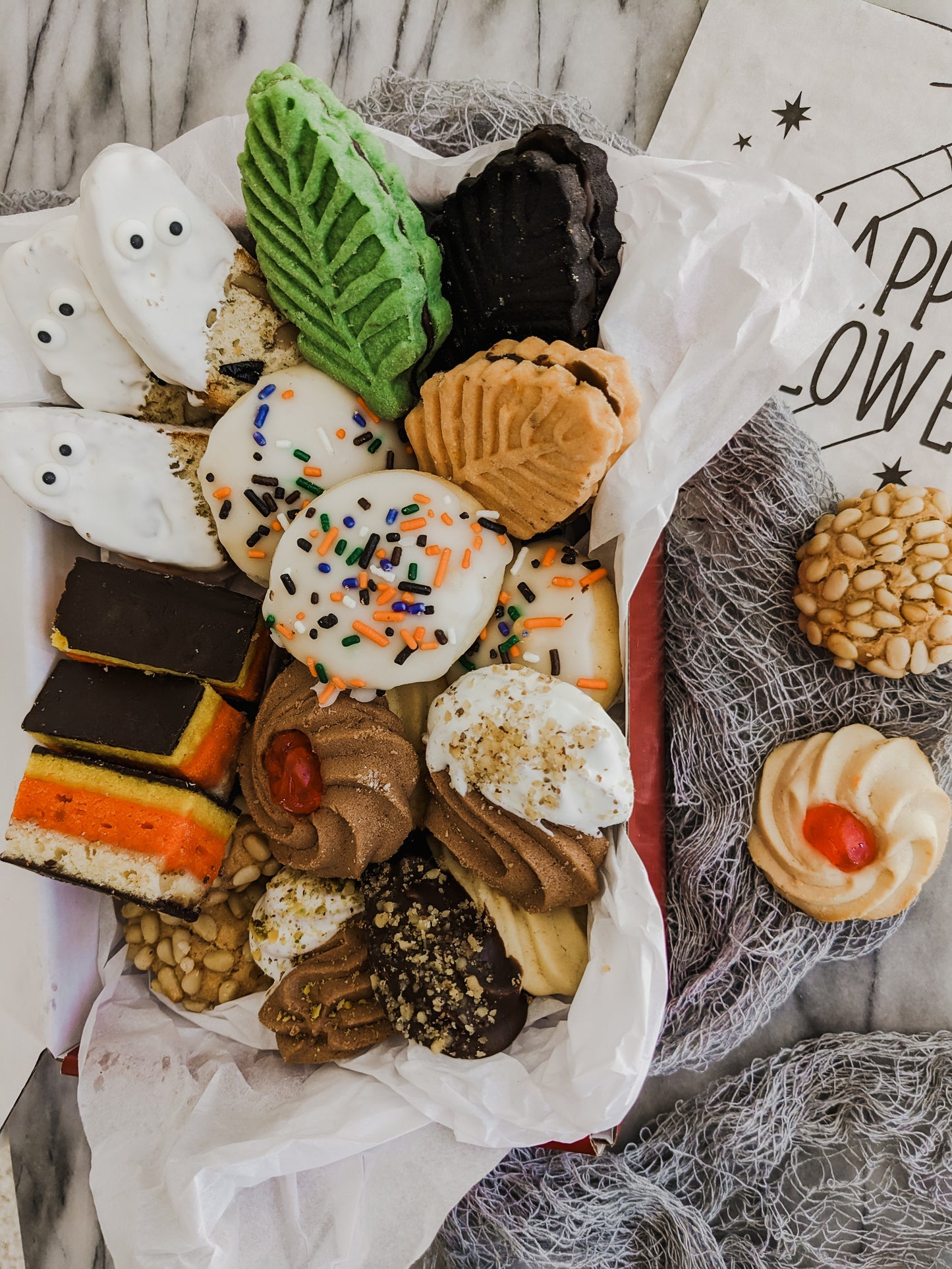 Curated Halloween Cookie Box (shipping)