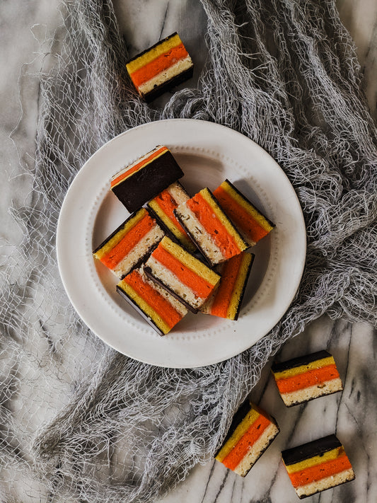 Ghoulishly Good Rainbow Cookies