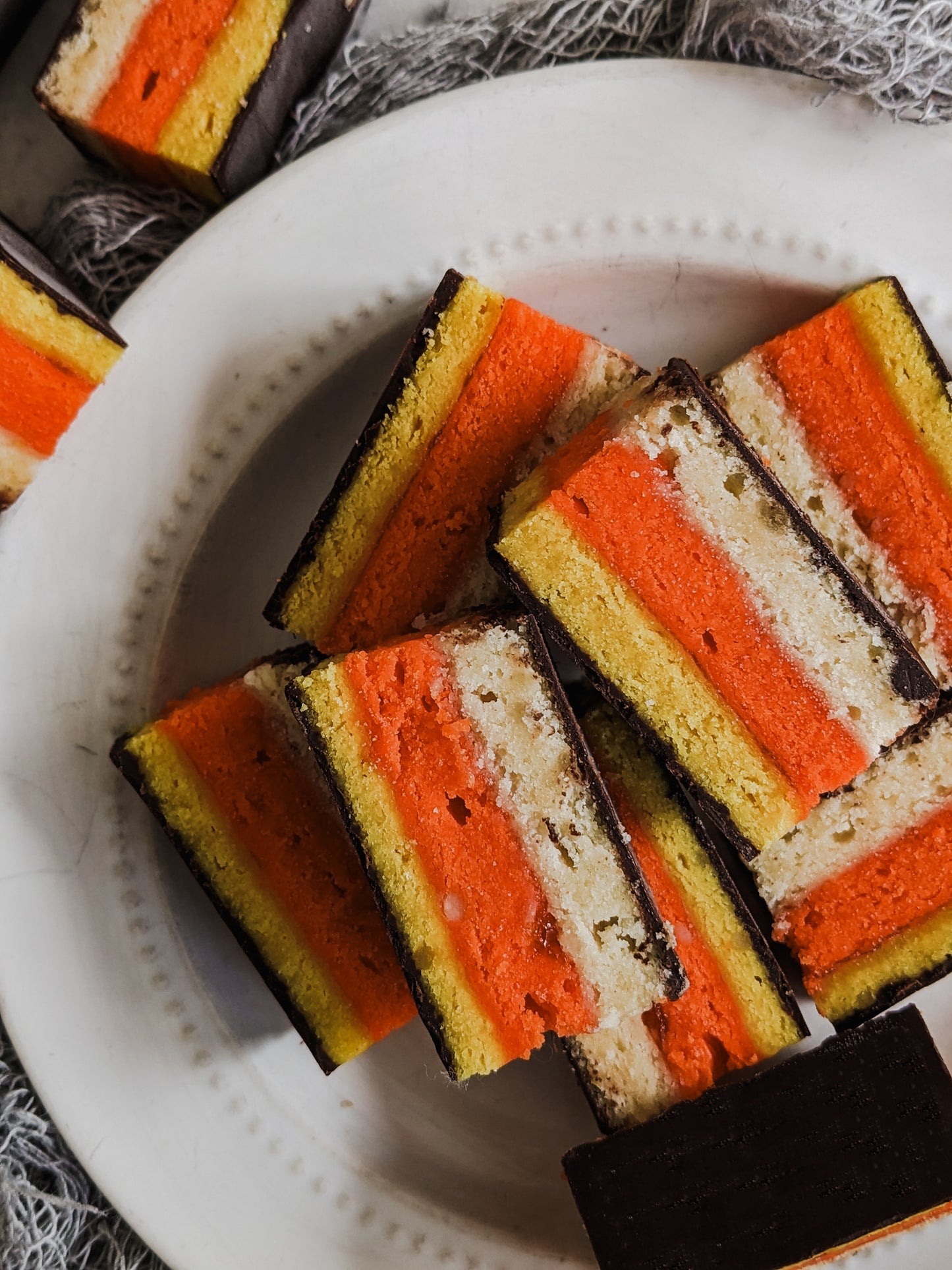 Ghoulishly Good Rainbow Cookies