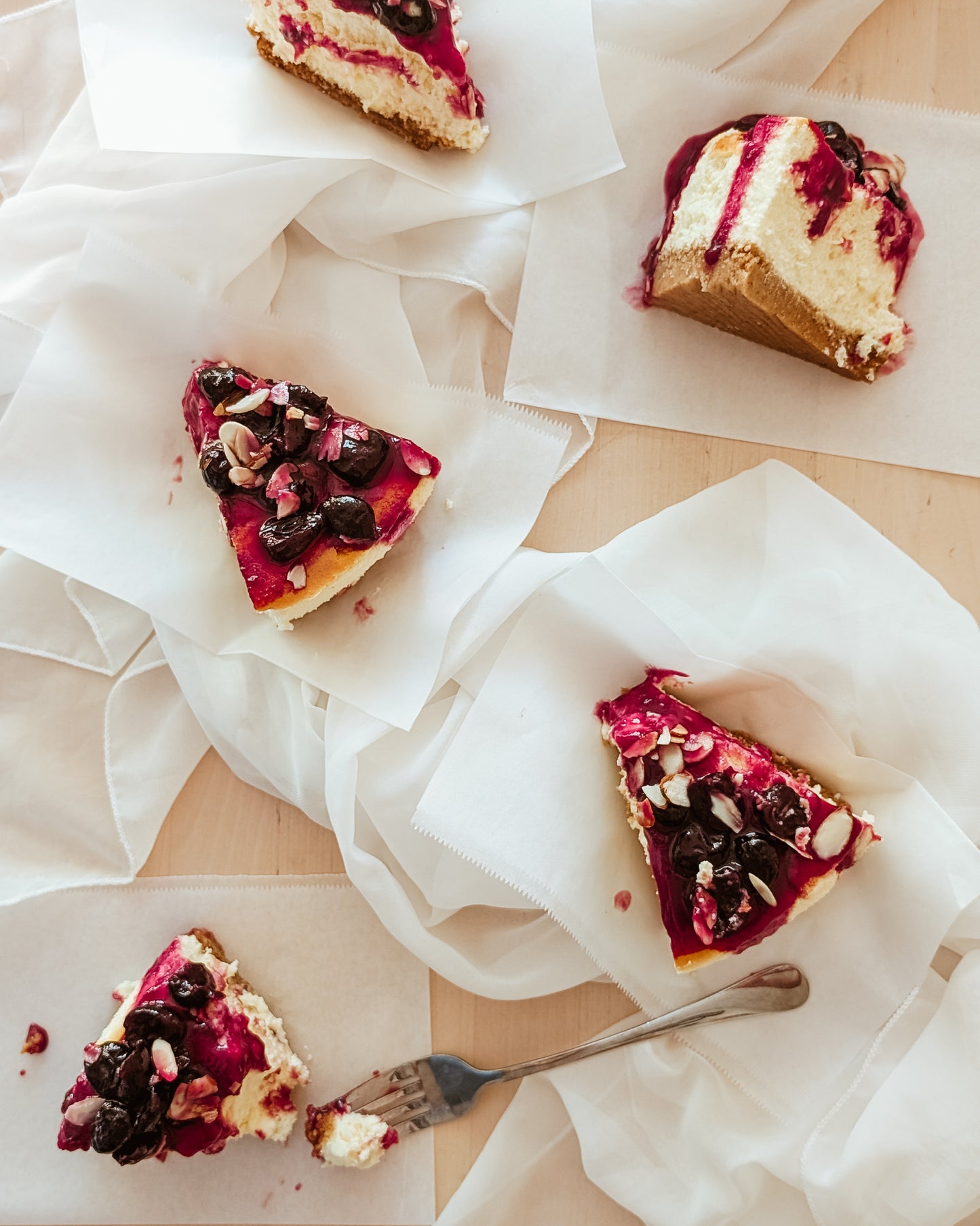 Cake of the Month: Almond Cherry Cheesecake (Whole Cake)