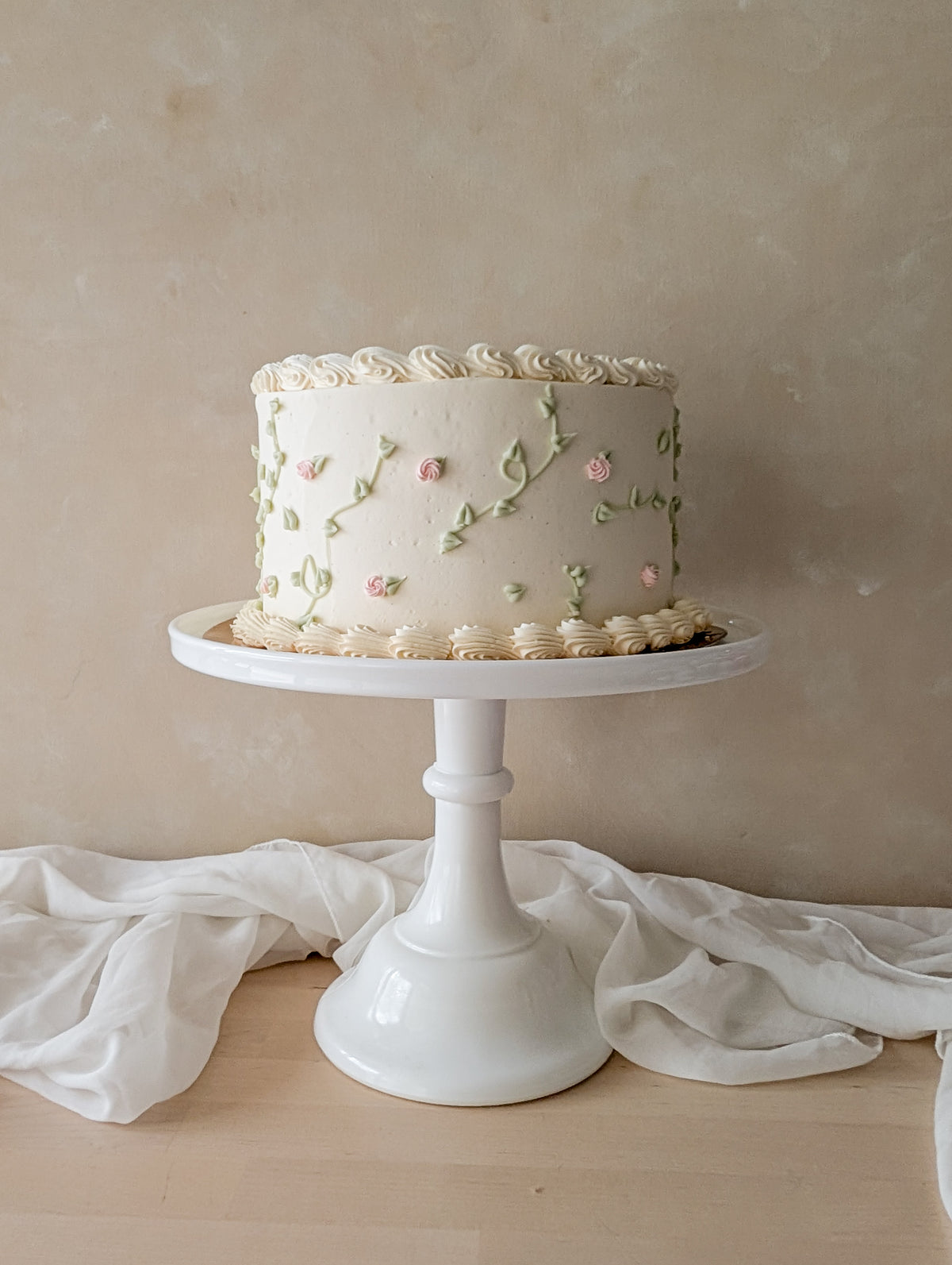 Cake of the Month: Peach Thyme Whole Cake