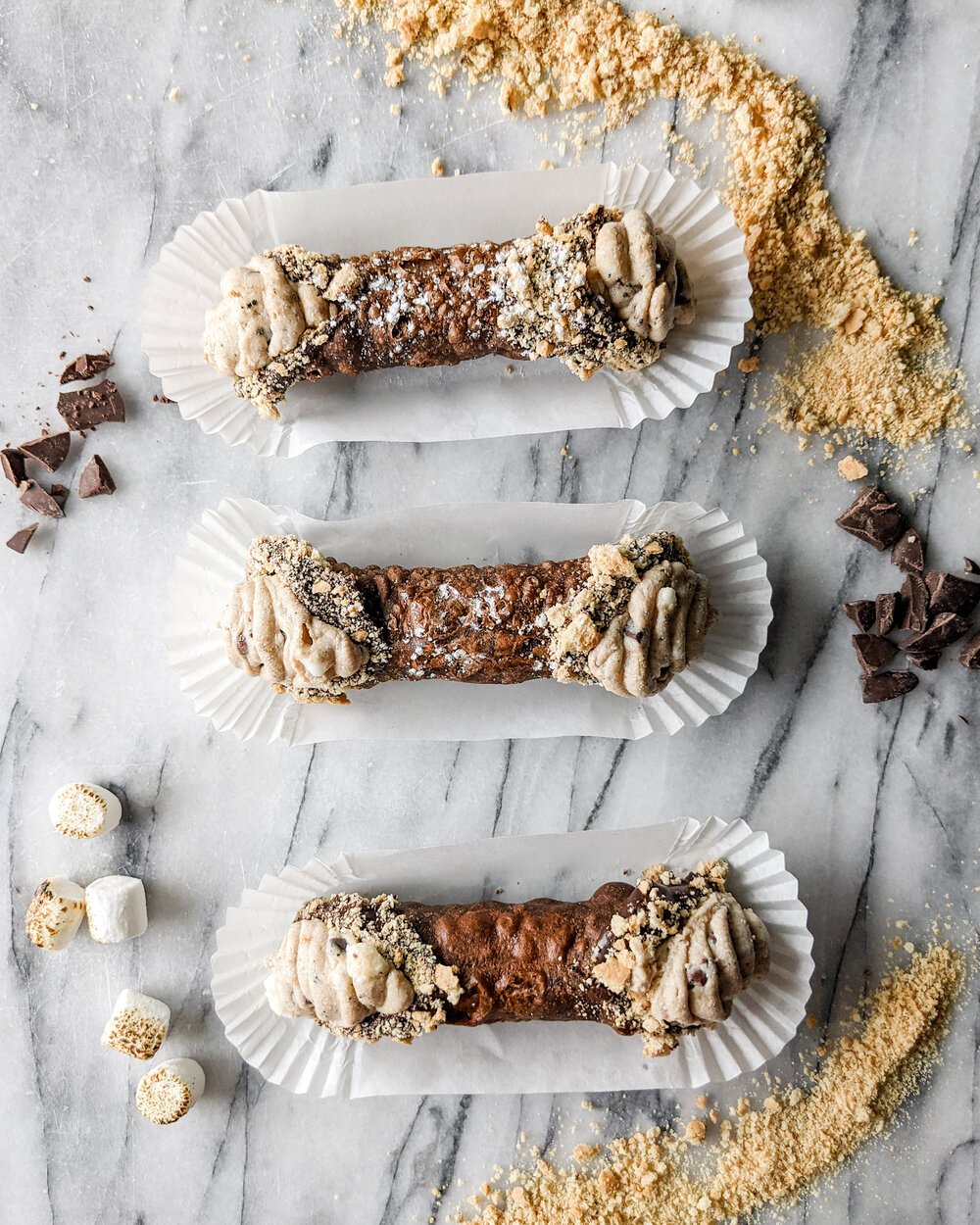 S'mores Cannoli