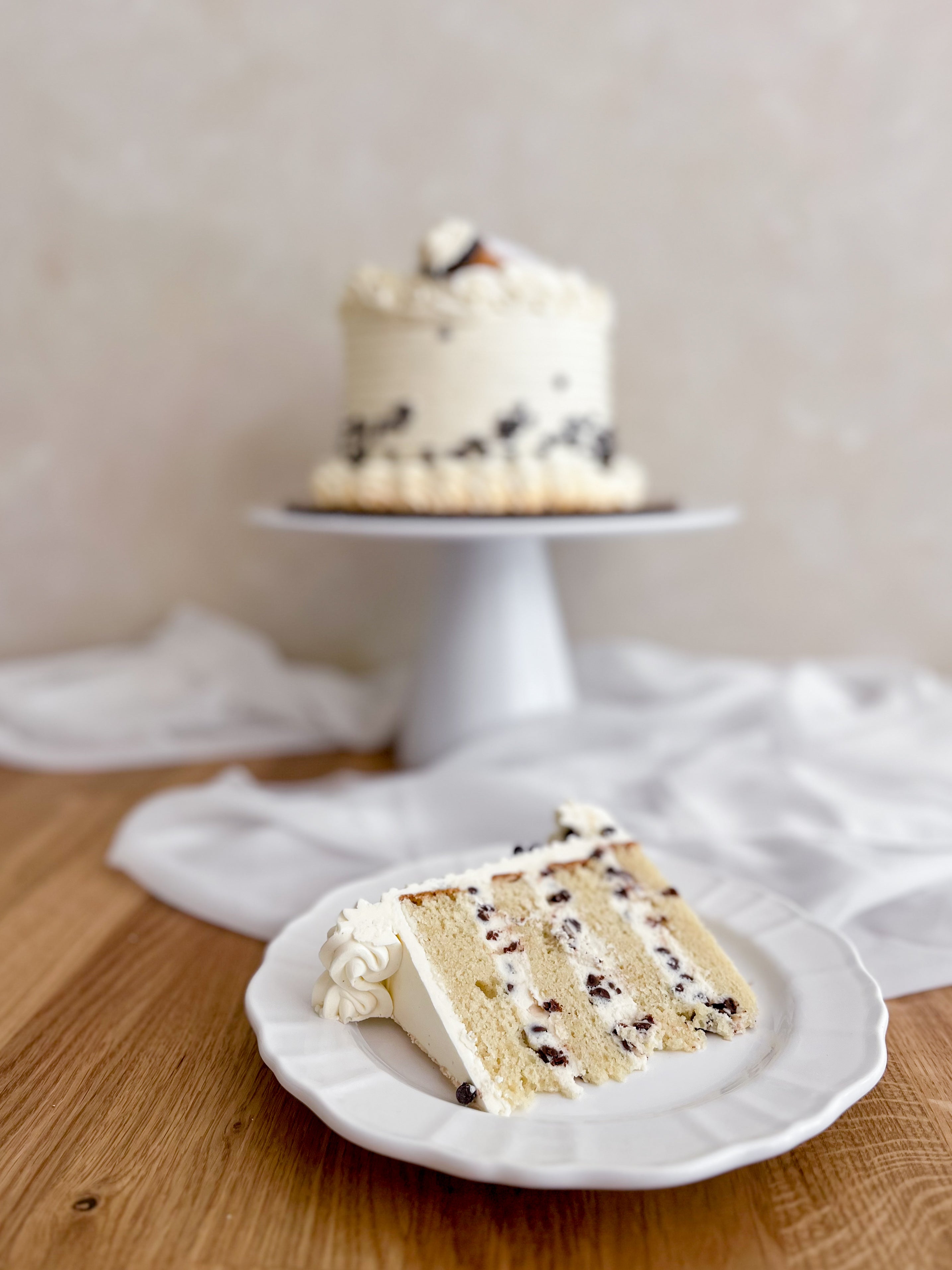 Cannoli Cake- with Recipe Video - The Seaside Baker