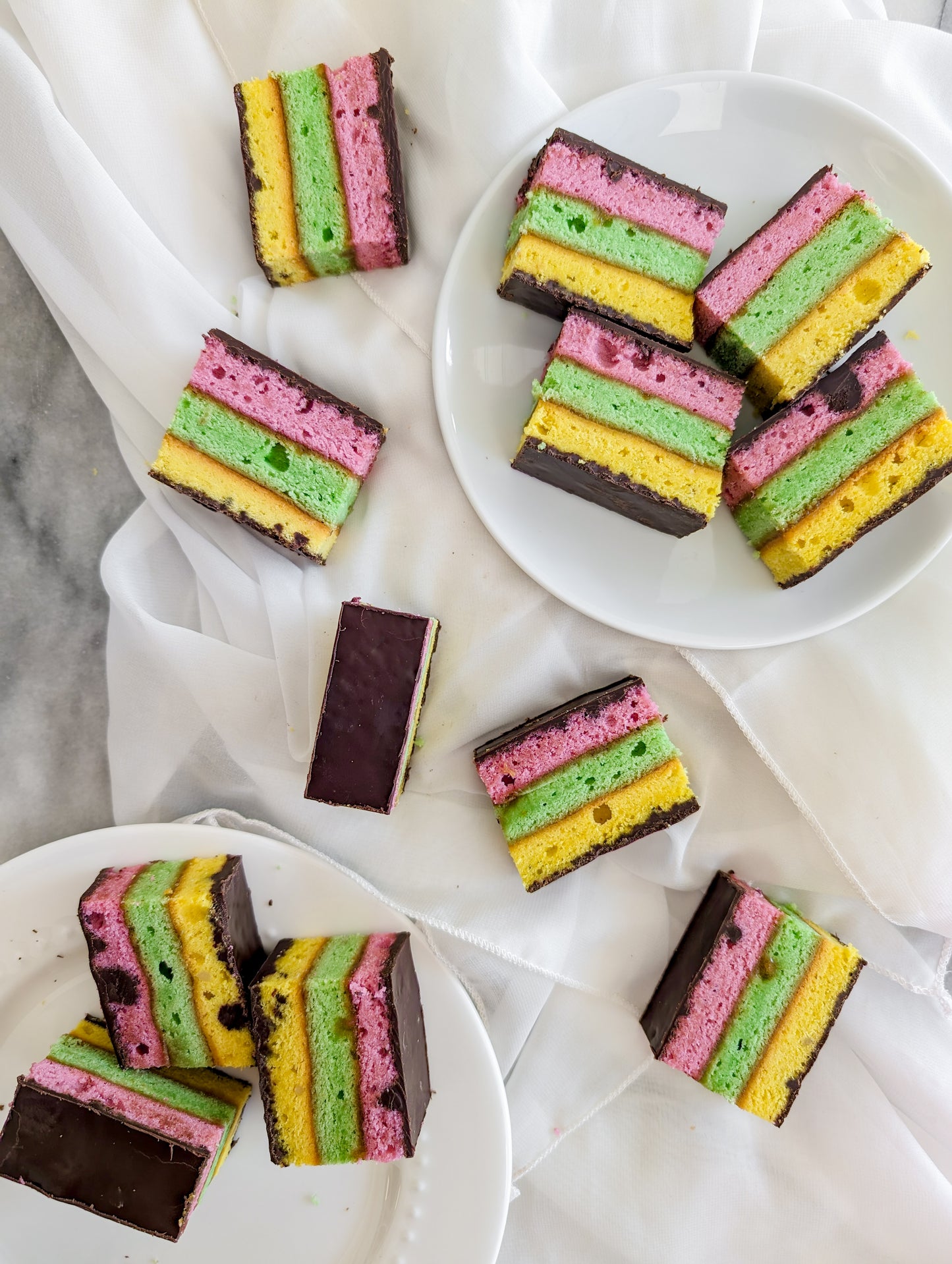 Italian Rainbow Cookies Dozen (Easter)
