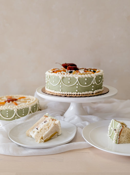 Valentine's Day Cassata Cake for Two