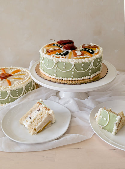 Valentine's Day Cassata Cake for Two