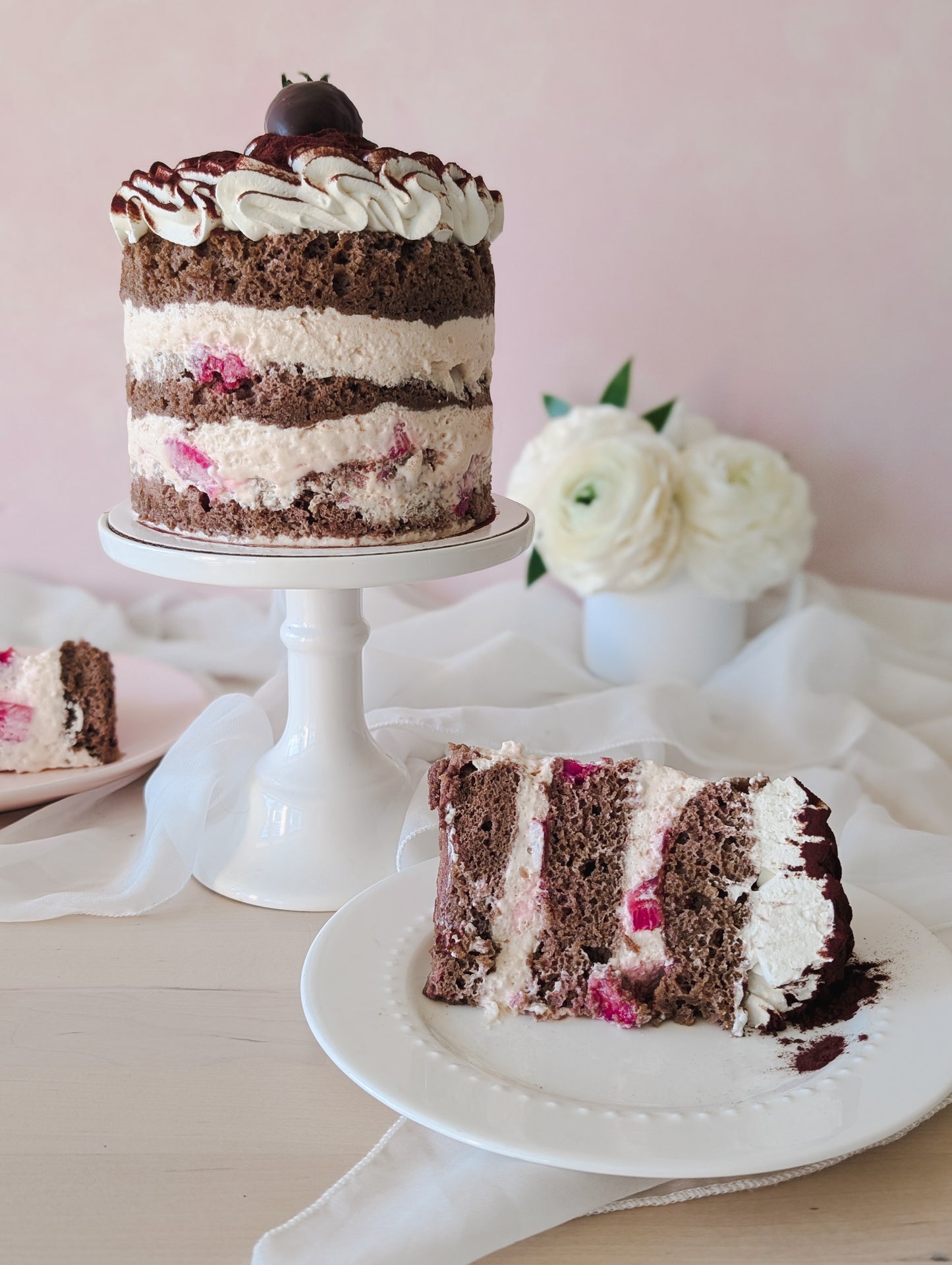 Valentine's Day Strawberries & Chocolate Tiramisù for Two