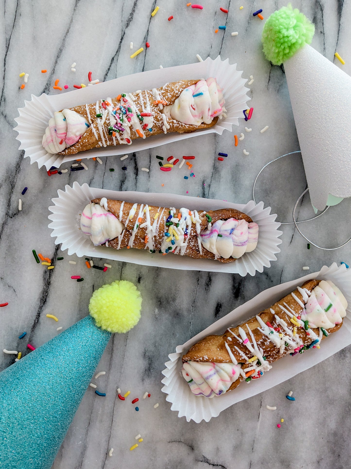 Birthday Cake Cannoli