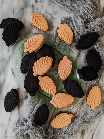 Creepy Leafy Cookies
