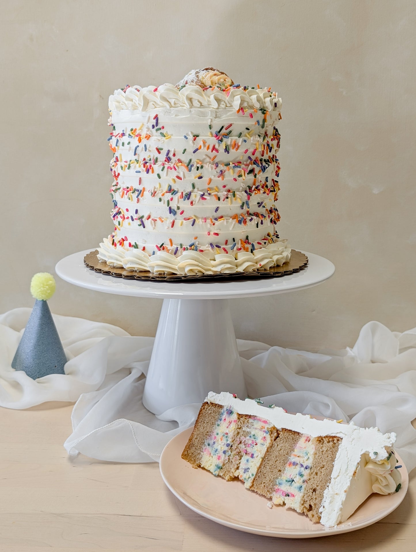 Birthday Cannoli Cake
