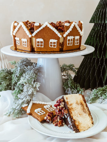 Gingerbread Turtle Cheesecake (Christmas)