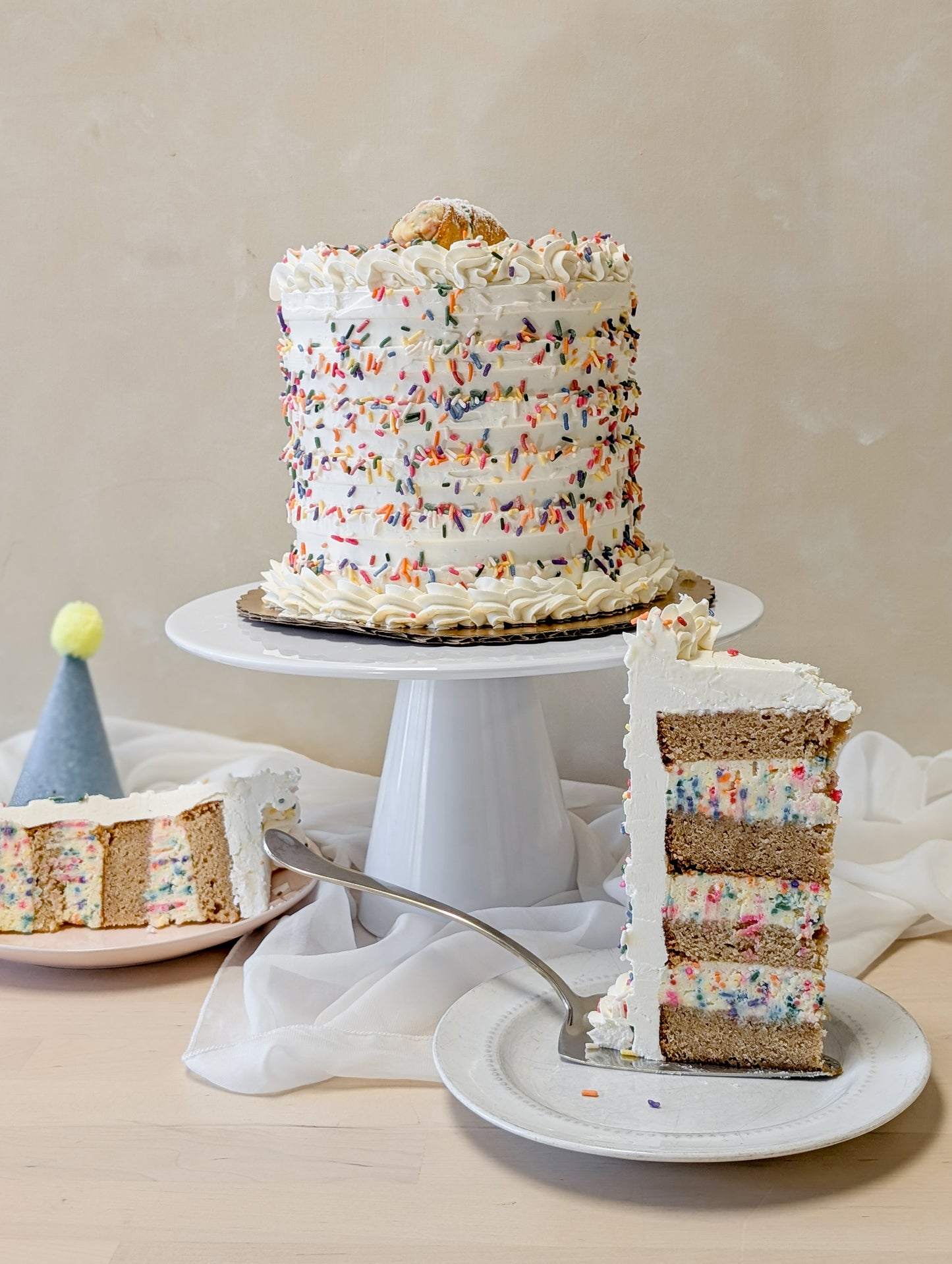 Birthday Cannoli Cake