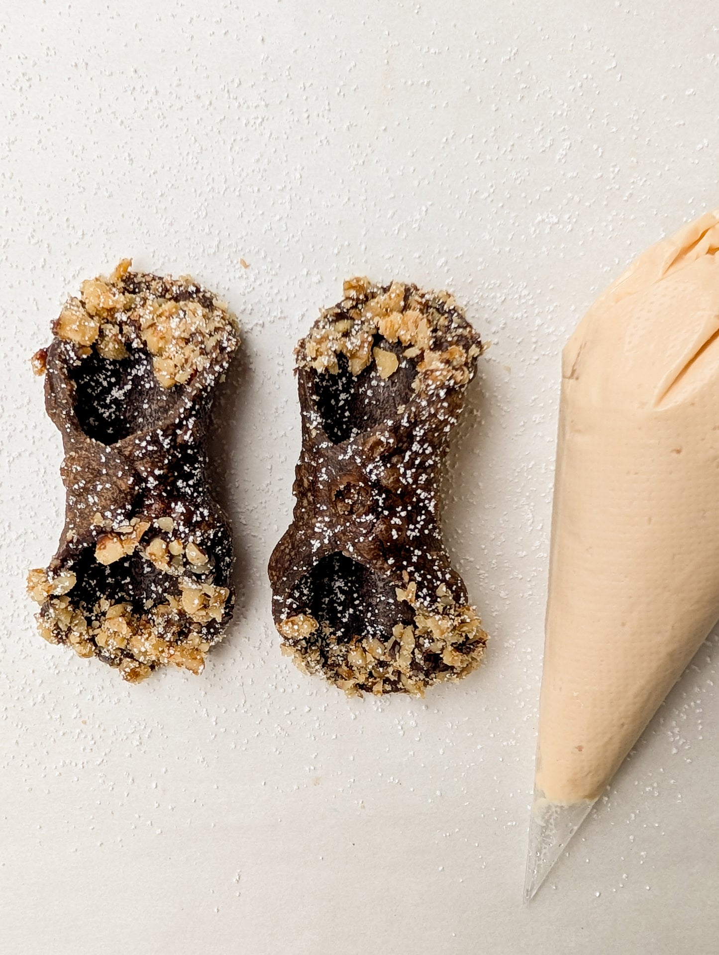 Salted Caramel Cannoli