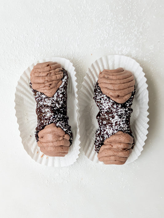 Triple Chocolate Cannoli