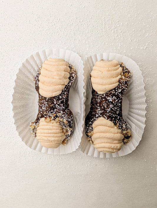 Salted Caramel Cannoli