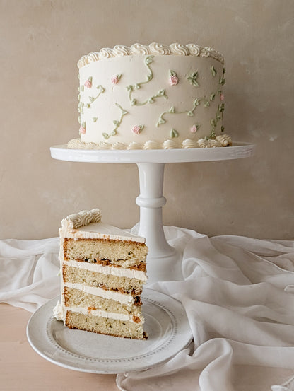 Cake of the Month: Peach Thyme Whole Cake