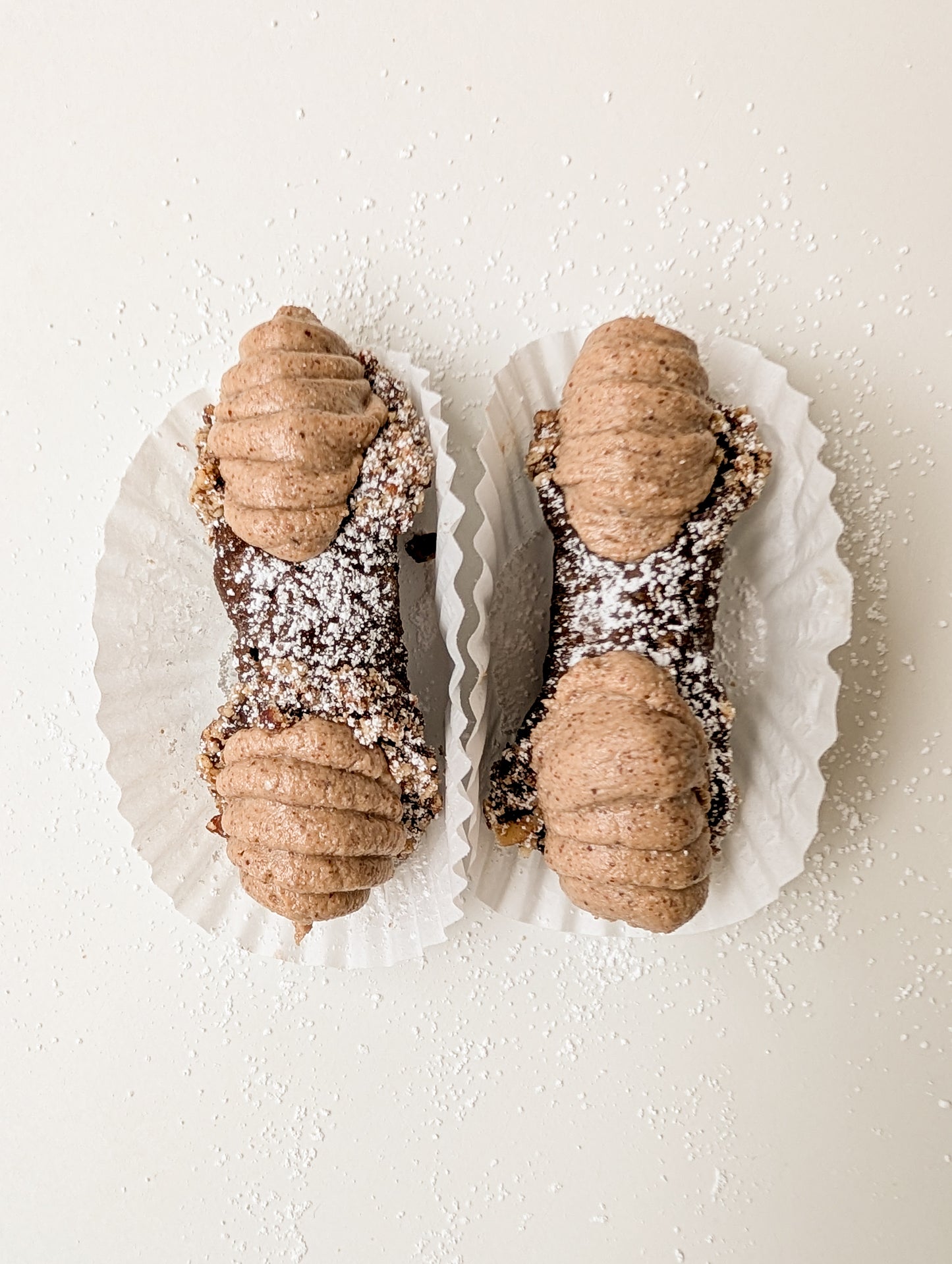 Pecan Chocolate Cannoli