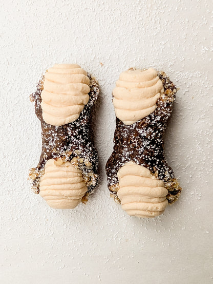 Salted Caramel Cannoli