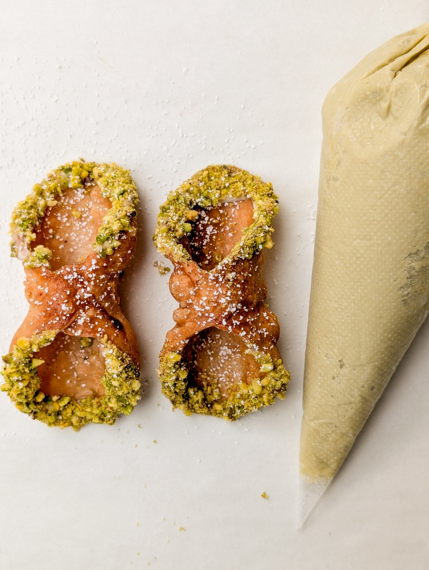 Pistachio Cannoli