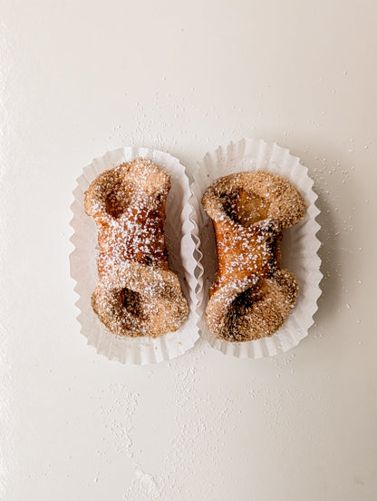 Apple Cider Donut Cannoli