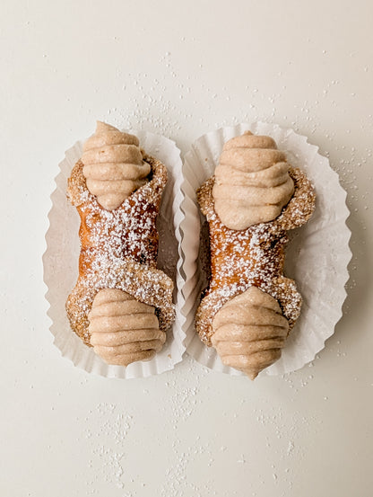Apple Cider Donut Cannoli