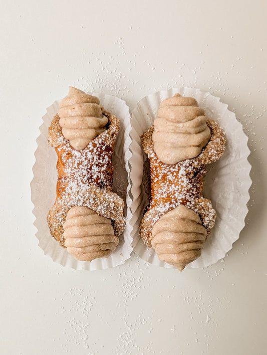 Apple Cider Donut Cannoli