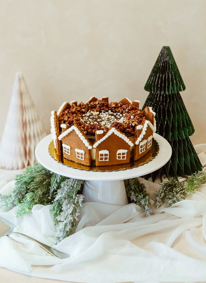 Gingerbread Turtle Cheesecake (Christmas)