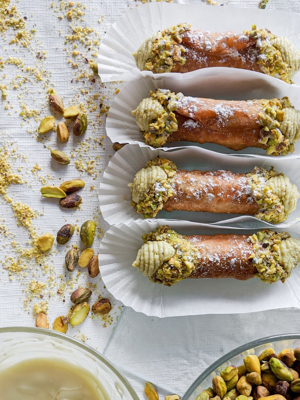 Pistachio Cannoli